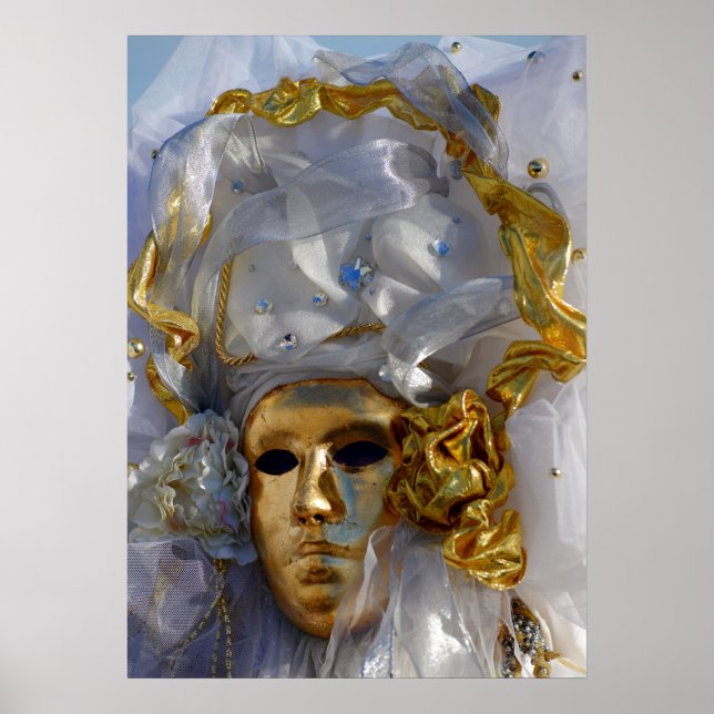 Golden Face Poster (Front)