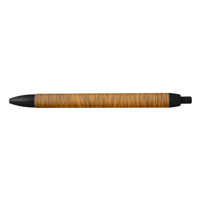 Golden Faux Rough Wood Background Pen (Front)