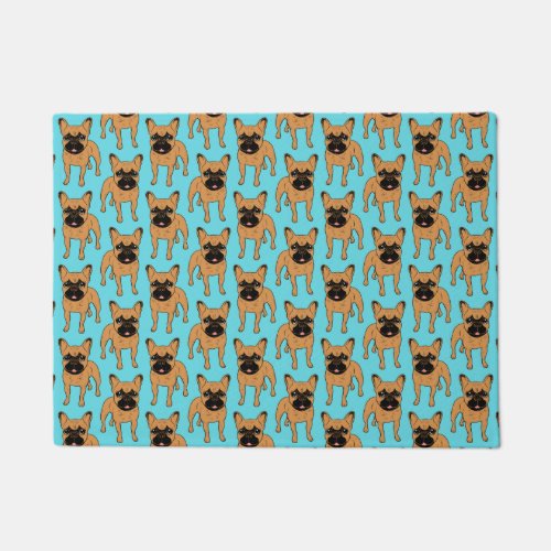 Golden Fawn Frenchie Doormat