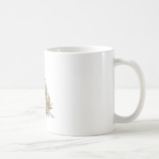 Golden Feather Art  Classic Mug