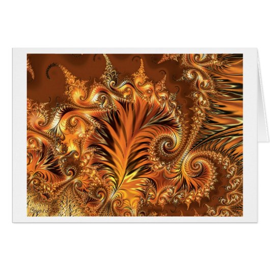 Golden Feathers Cards (Front Horizontal)