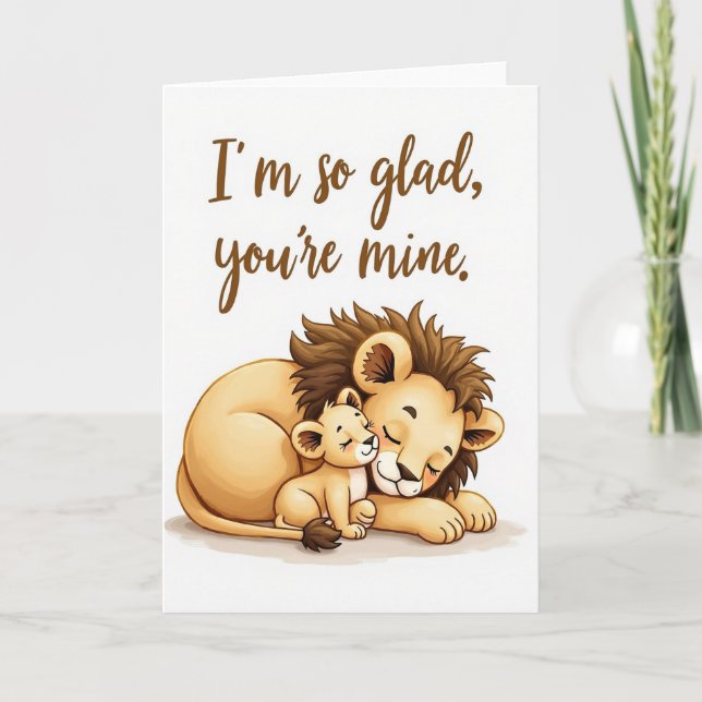 Golden Felines Mothers Love Card (Front)