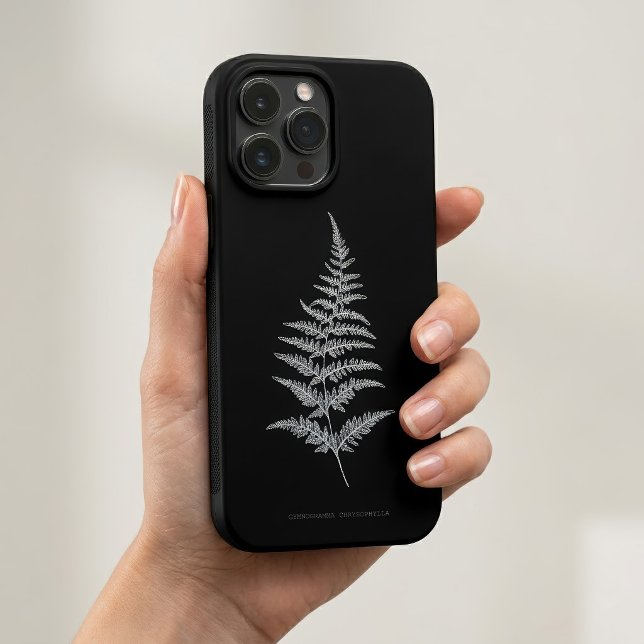 Golden Fern Frond, Gymnogramma Chrysophylla Case-Mate iPhone Case (Golden Fern Frond, Gymnogramma Chrysophylla. iPhone Case)