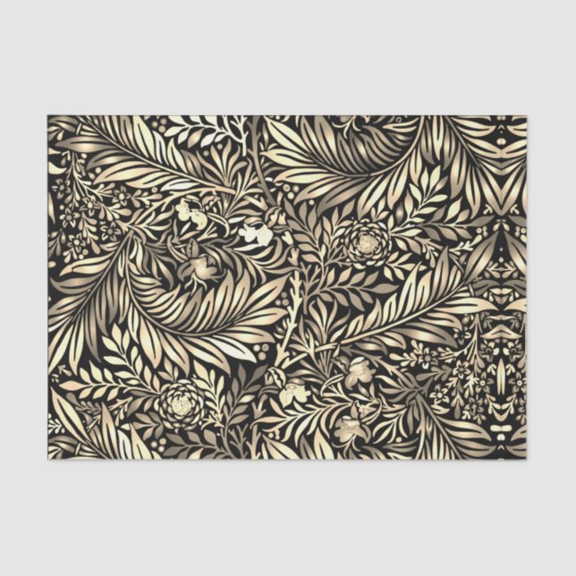 Golden Fern  Tissue Paper (Front)