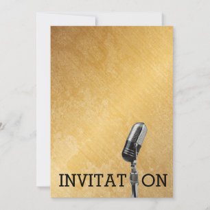 Golden Festival Birthday Personalized Invitation