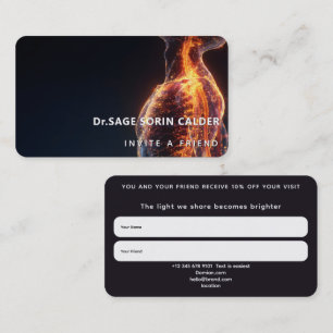 Golden Field Holistic Bodywork Business Card