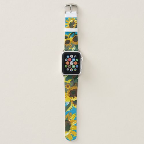 Golden fields of Ukraine Apple Watch Band