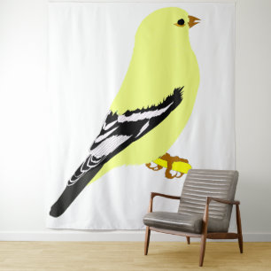Golden Finch Tapestry