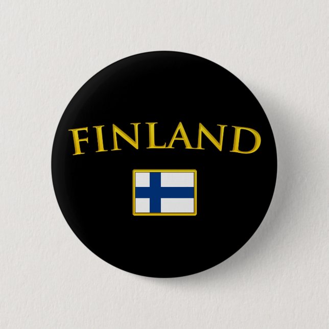 Golden Finland Button (Front)