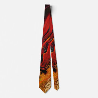 Golden Fire Tie