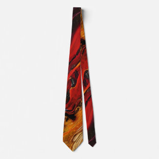 Golden Fire Tie