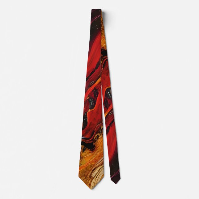 Golden Fire Tie (Front)
