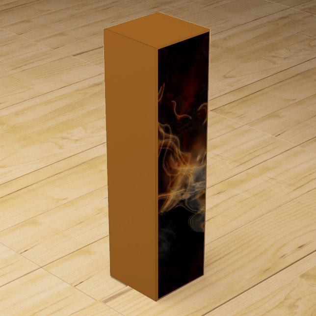 Golden Fire  Wine Box (Back)