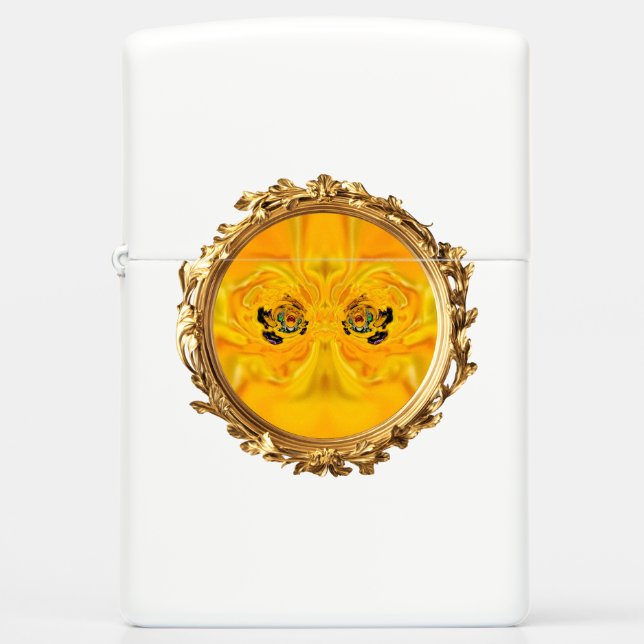Golden Fish Zippo Lighter (Front)