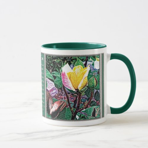 Golden Flame Mug