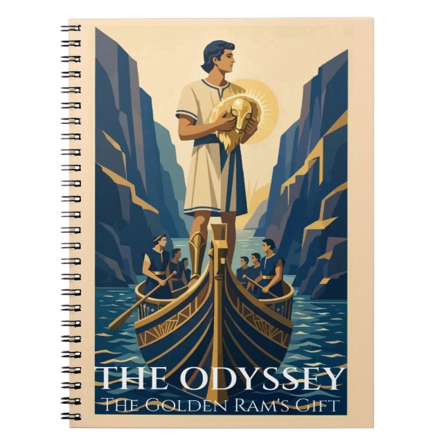 Golden Fleece Crossing Notebook (Front)