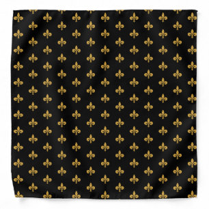 Golden Fleur de Lis TP Bandana