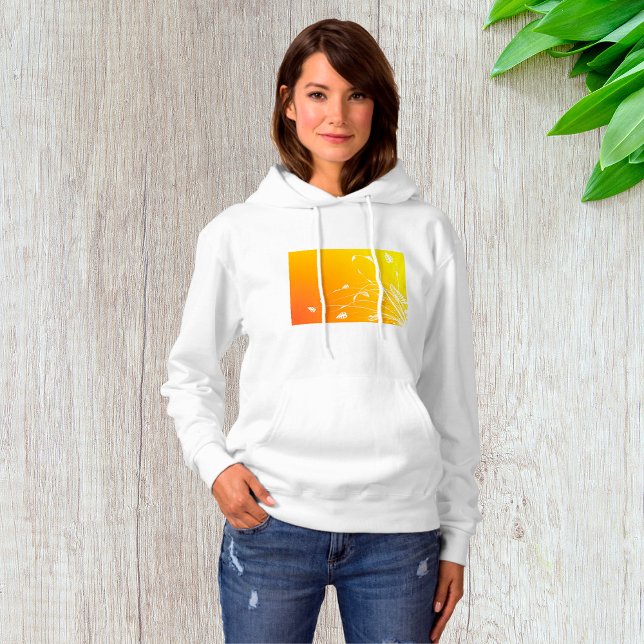 Golden Floral Hoodie (Creator Uploaded)