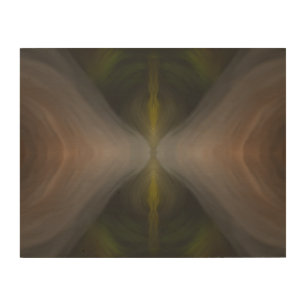 Golden Flow – Radial Color Blend Art