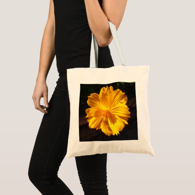 Golden Flower Macro Photography  Tote Bag (Front (Product))