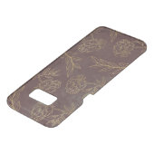 Golden flower mobile case (Top)