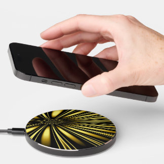 Golden Flower Wireless Charger
