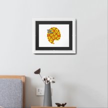 Golden Flowers Pattern