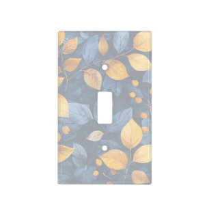 Golden Foliage Dreams Autumn Nature Beauty Light Switch Cover