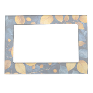 Golden Foliage Dreams Autumn Nature Beauty Magnetic Frame
