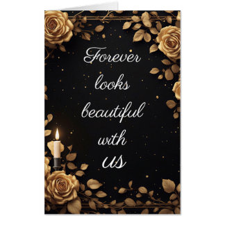 Golden Forever Card