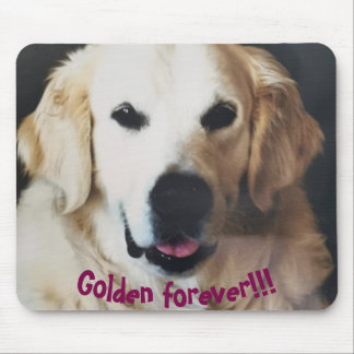 "Golden forever" Mouse Pad
