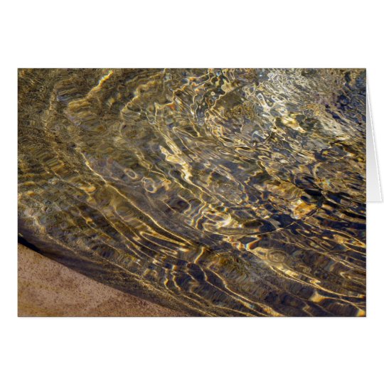 Golden Fountain Water 2 Card