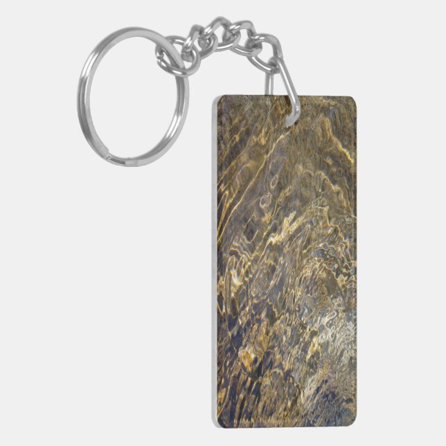 Golden Fountain Water 2 Keychain (Front Left)