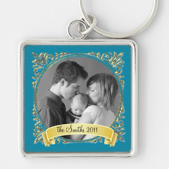 Golden Frame Keychain (Front)