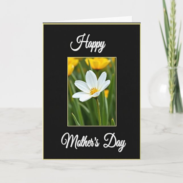 Golden Frame Mothers Day Card (Front)