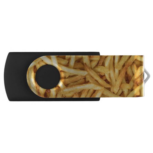 Golden French Fries Flash Drive