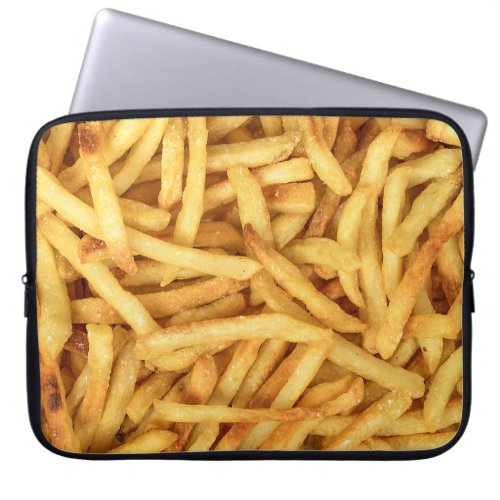 Golden French Fries  Laptop Sleeve
