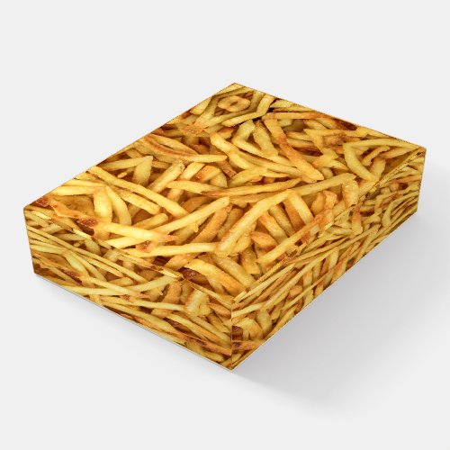 Golden French Fries Paperweight