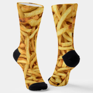 Golden French Fries Socks