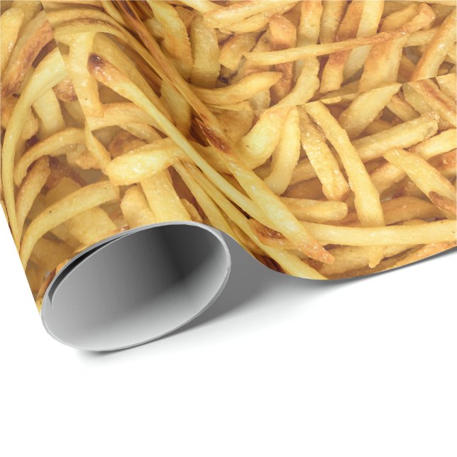 golden french fries wrapping paper (Roll Corner)