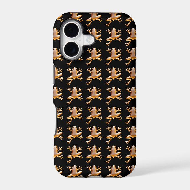 Golden Frog Case-Mate iPhone Case (Back)
