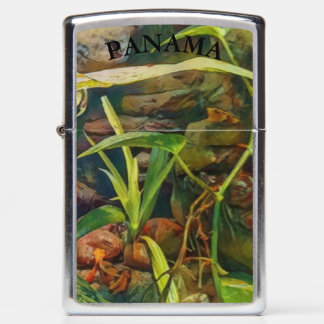 Golden Frog Zippo Lighter