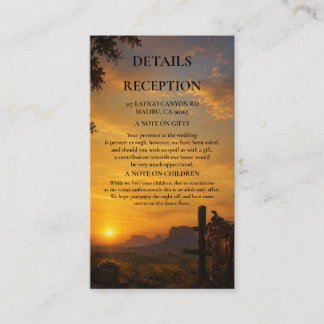 Golden Frontier Heritage Enclosure Card