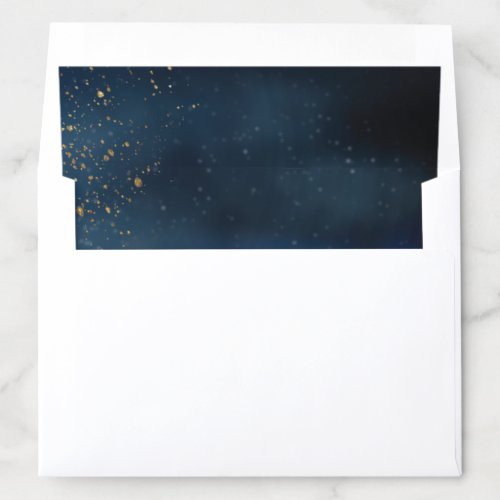 Golden Galaxy Envelope Liner