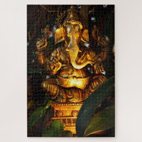 golden ganesha puzzle