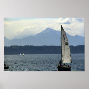 Golden Gardens - Seattle, WA Poster