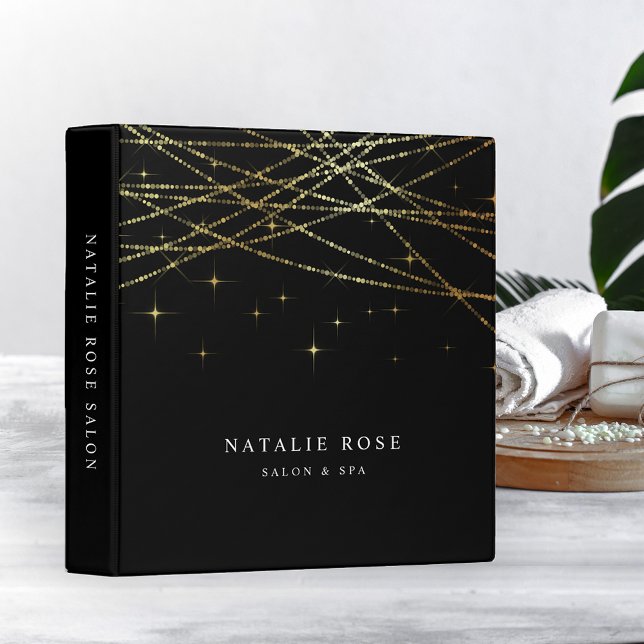 Golden Garland Personalized 3 Ring Binder (Creator Uploaded)