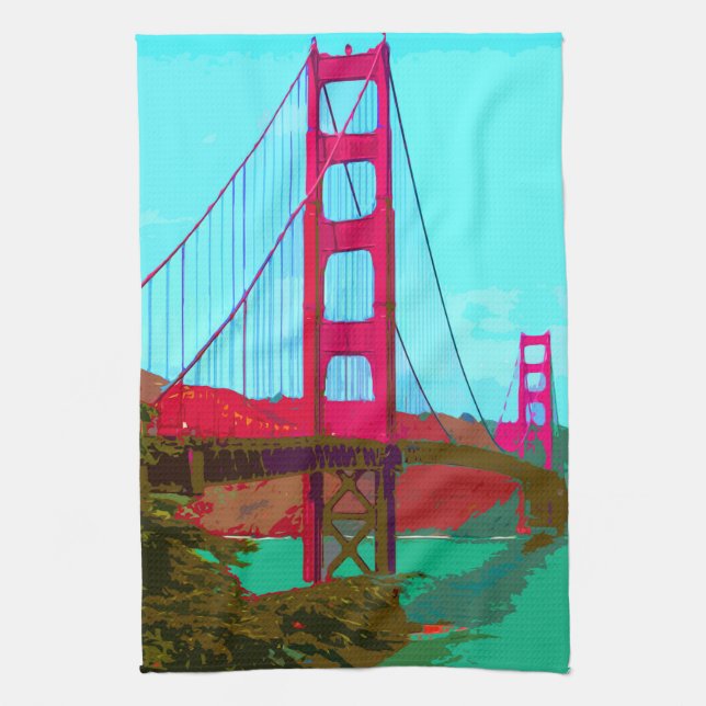 Golden_Gate_Bridge_2015_0422 Towel (Vertical)