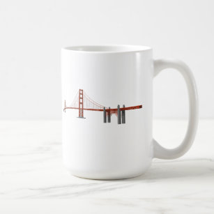 Golden Gate Bridge Mugs No Minimum Quantity Zazzle