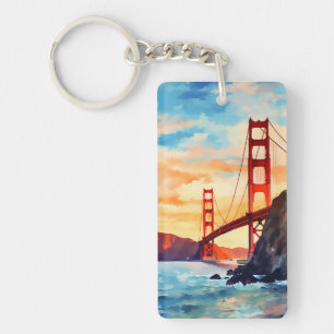 Golden Gate Bridge #8 Keychain
